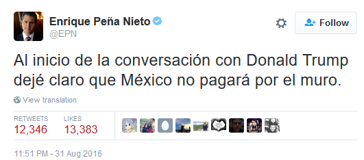 Trump Nieto