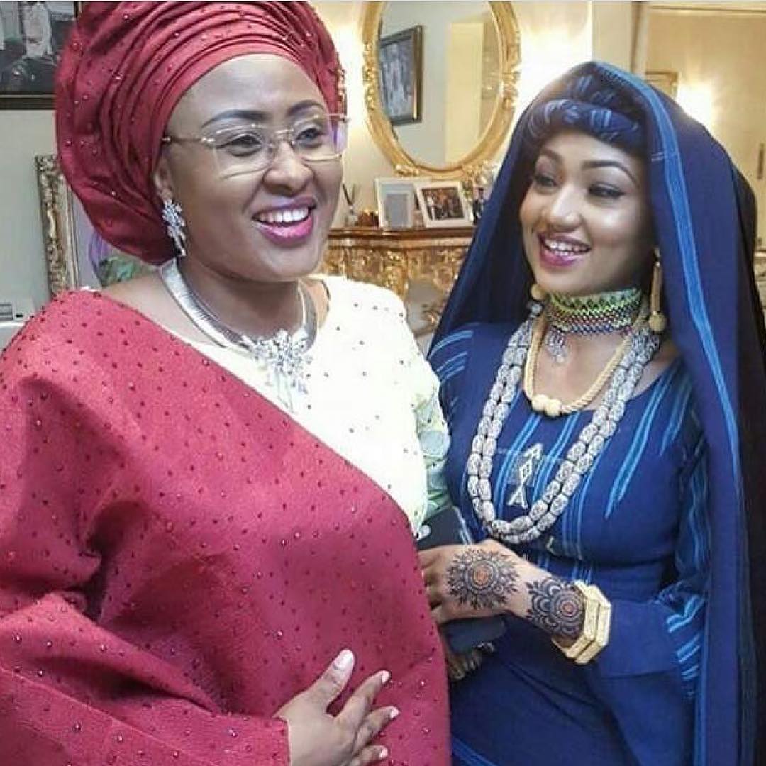 buhari-wedding-bride-and-mother