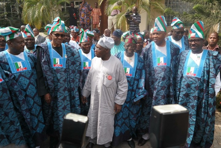 Tinubu - Obasanjo - Buhari