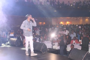 Phyno on stage