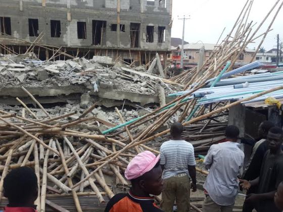 Building collapse - Adeyemi Adeoye