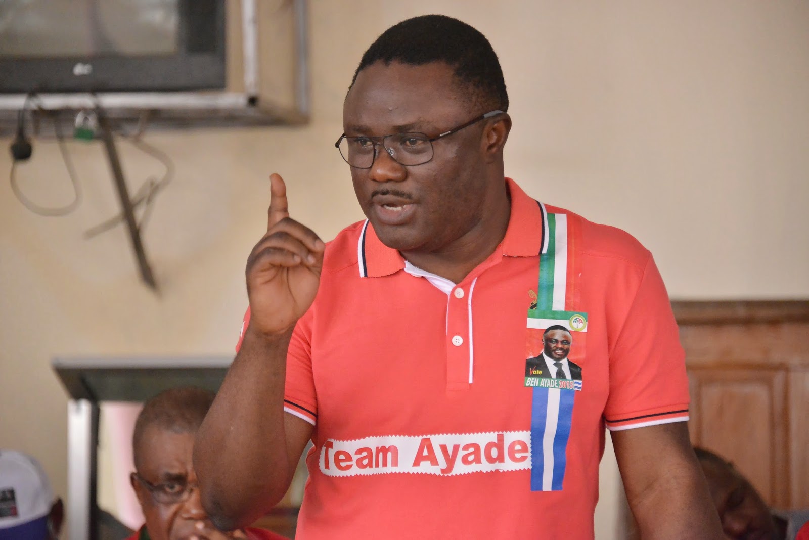 Governor Ben Ayade shortly after the elections