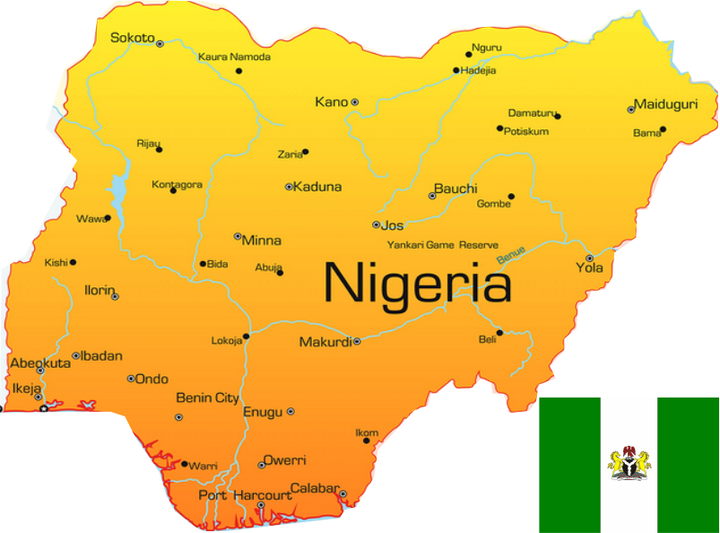 Nigeria - map