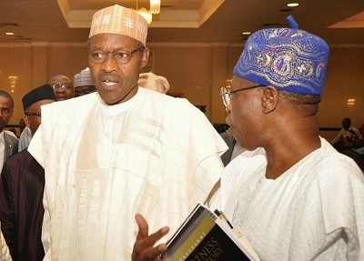 Buhari and Lai Mohammed