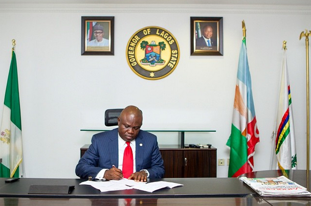 Lagos Governor, Akinwunmi Ambode
