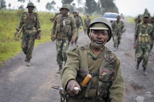 Congolese soldier