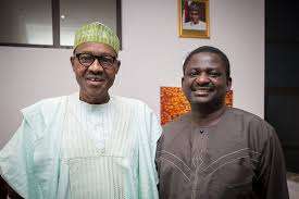 Buhari and Femi Adesina