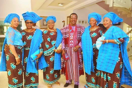 King sunny ade and wives