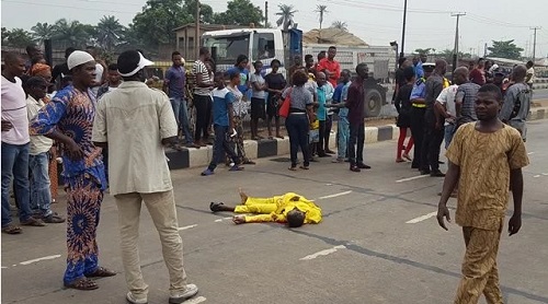 man crushed to death by BRT bus