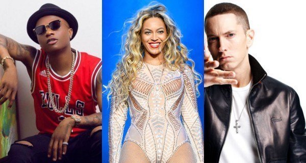 Wizkid, Eminem And Beyonce