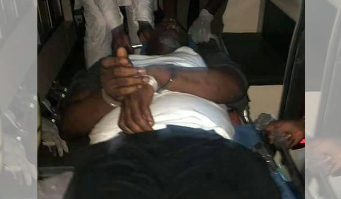 Police-handcuff-Dino-Melaye-to-hospital-bed-prevent-senators-from-seeing-him_