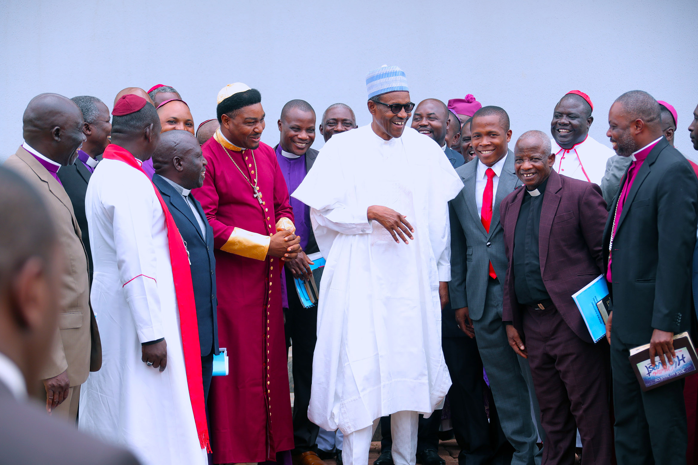President Buhari and Arewa pastors