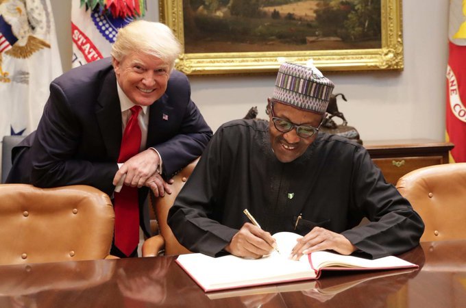 Donald Trump and Buhari