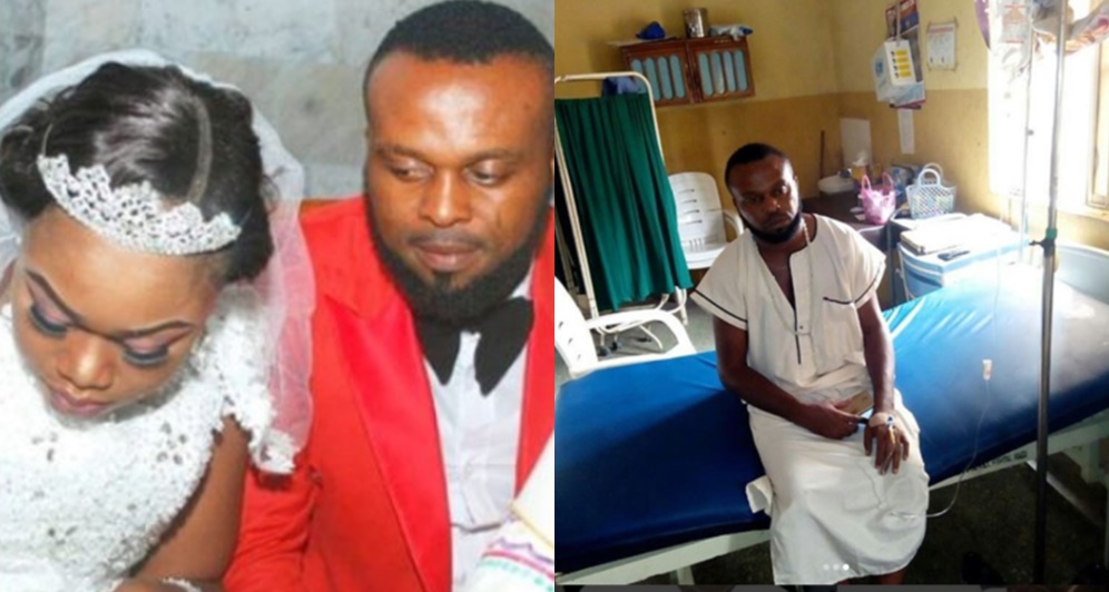 kevin uvo and wife, kevin uvo in hospital