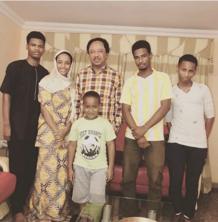 Shehu Sani and his family