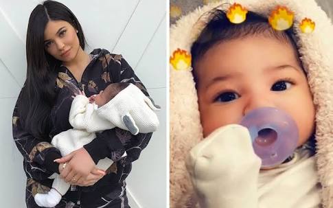 Photo of Kylie Jenner and daughter Stormi