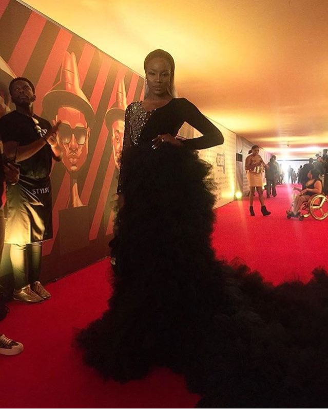 Photo of Seyi Shay's outfit at the headies 2018