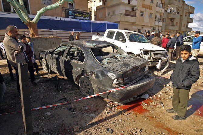 Libyan suicide bomb blast