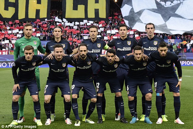 Atletico Madrid Squad