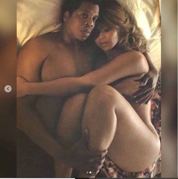 Beyonce, Jay Z Goes Naked In New Racy Photo