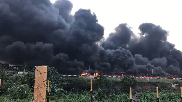 Tanker Explosion Lagos-Ibadan Expressway