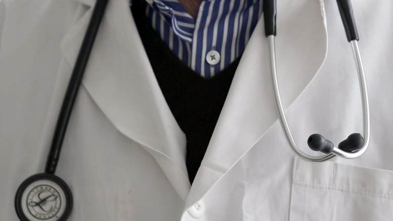 doctor in coat