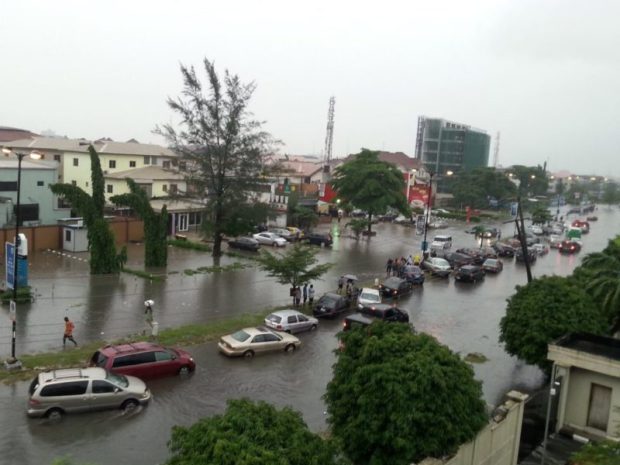 flooded streets of lagos