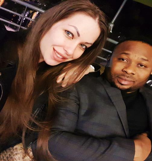Oladunni Churchill with new girlfriend