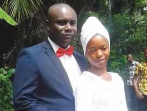 Blessing Udoye and alleged husband