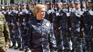 Croatian President, Kolinda Grabar-Kitarovic