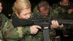 Croatian President, Kolinda Grabar-Kitarovic