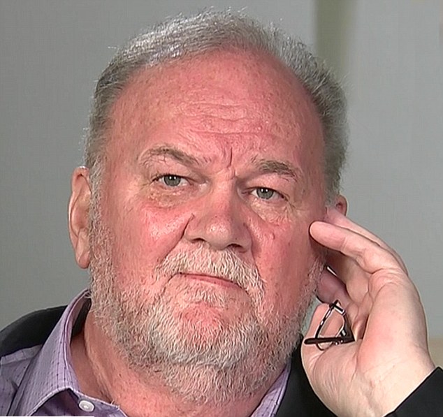Thomas Markle worried about daugher