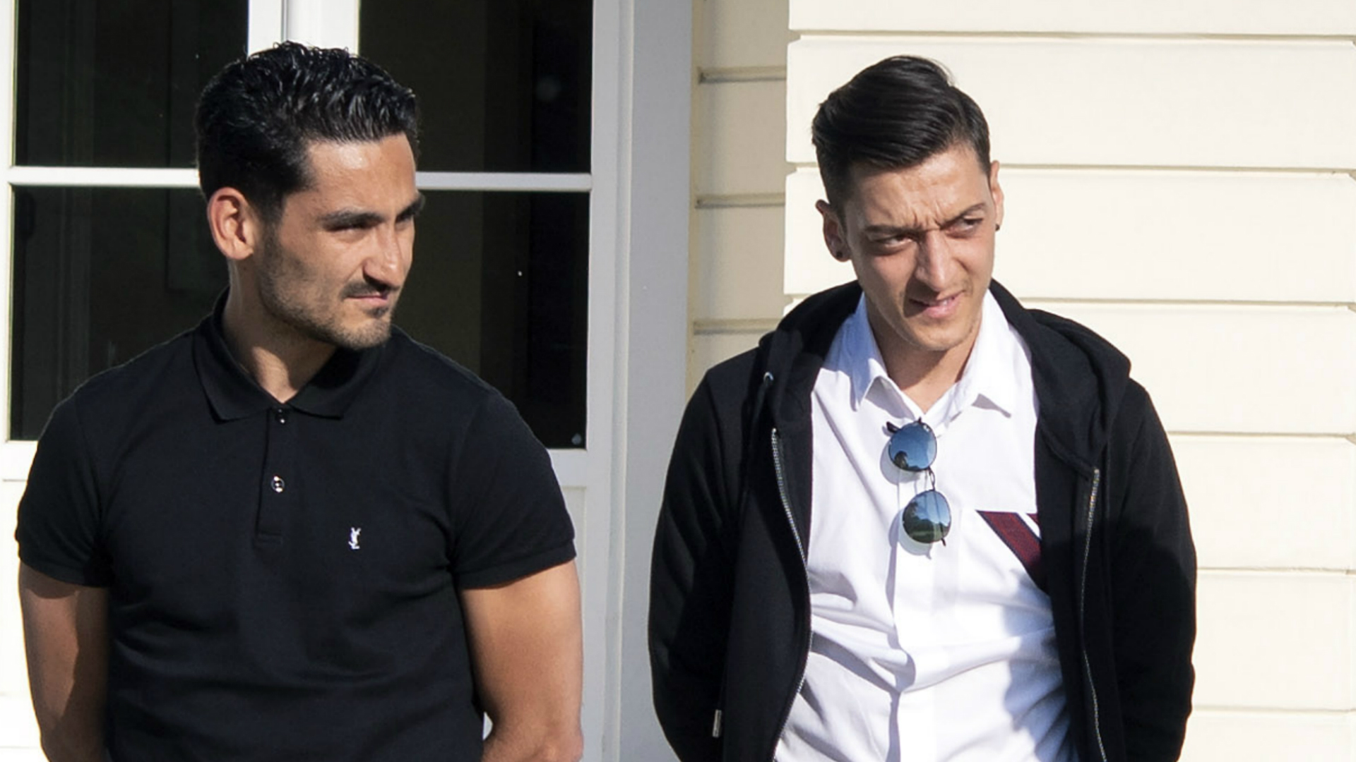 Ilkay Gundogan and Mesut Ozil