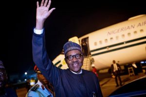 Buhari arrives Abuja from UN General Assembly