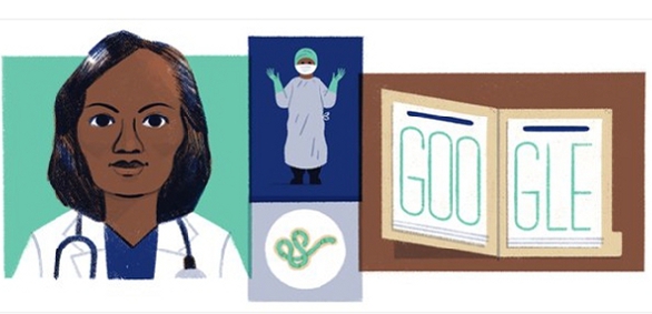 Dr Stella Adadevoh as Google Doodle