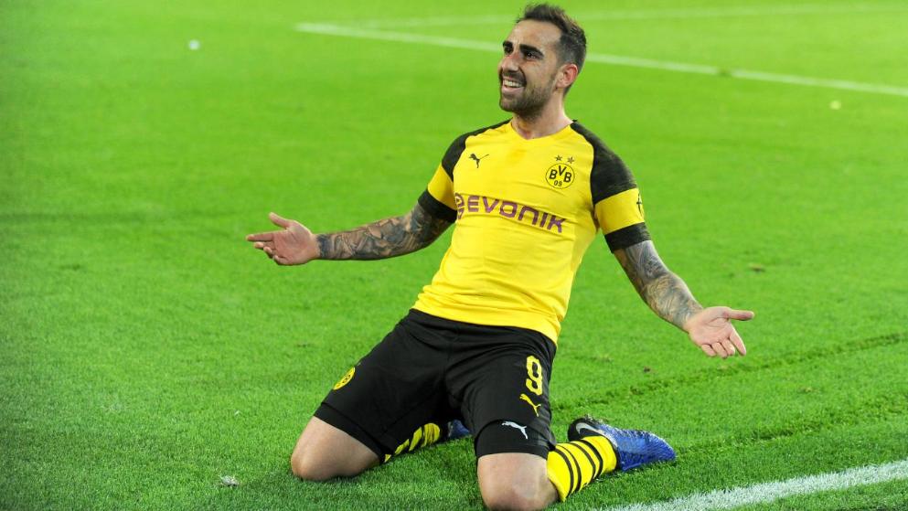Borussia Dortmund's Paco Alcacer