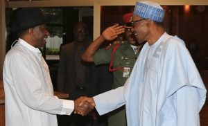 Goodluck Jonathan Celebrates Buhari at 76 