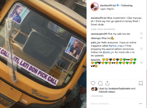 Boy Buys Keke Napep with Cash Received From Davido