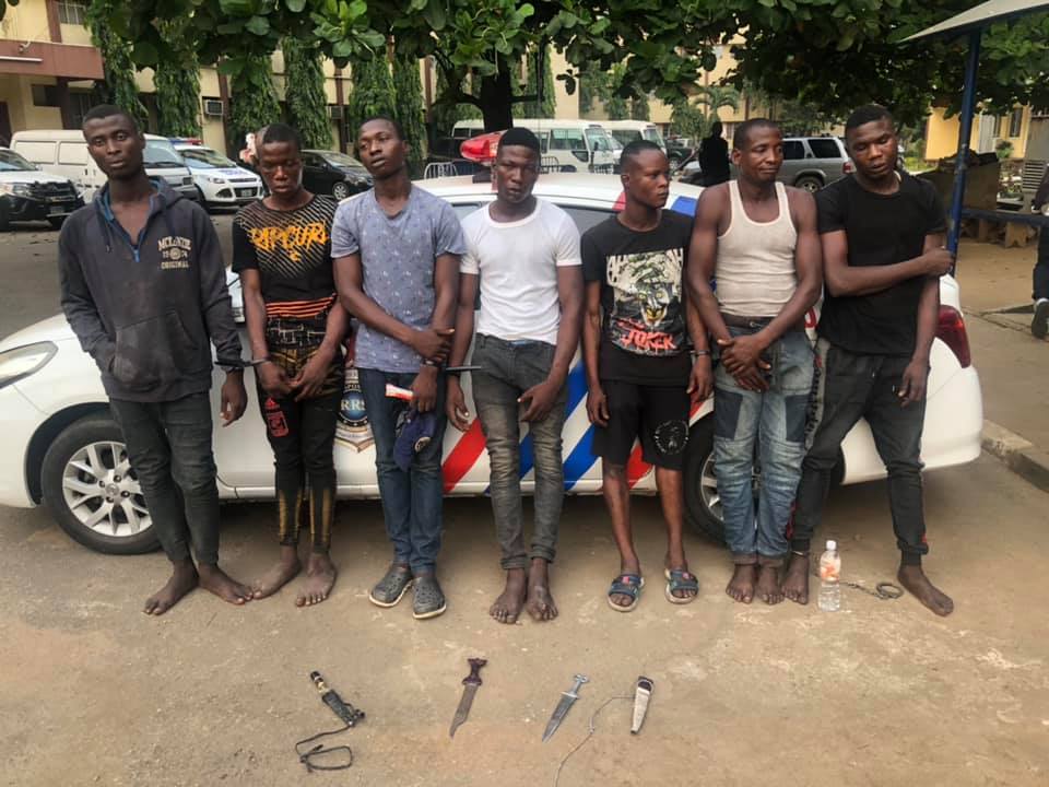 Wazobia gang members in Lagos