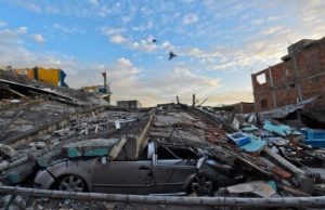 Properties destroyed as 7.5 earthquake hits Ecuador