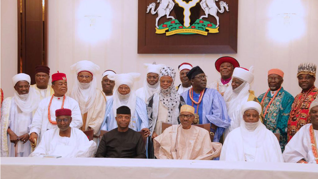 Buhari and Traditional Rulers