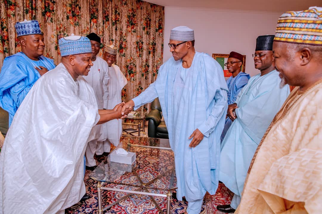 Buhari and governors 2