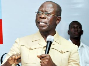 “Only merchants of violence will negate military deployment”- Oshiomhole