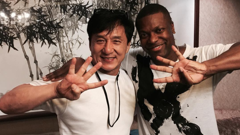 Jackie Chan and Chris Tucker for Rush Hour 4