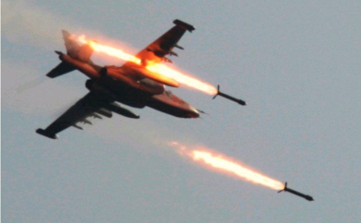 NAF Alpha Jet strikes