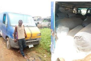 Police nab oil vandal transporting several sacks of PMS in Lagos
