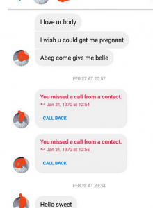 “Blessed is the one your sweet dick goes into”- man shares disturbing DMs he got from another man