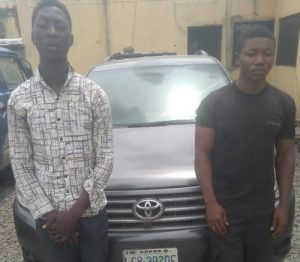 Houseboy on the run after police nab his car-snatching accomplices