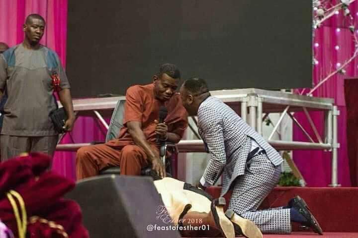 Pastor Adeboye and Apostle Johnson Suleman