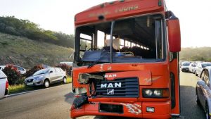 12 die, scores injured as passenger tries to hijack steering inside bus